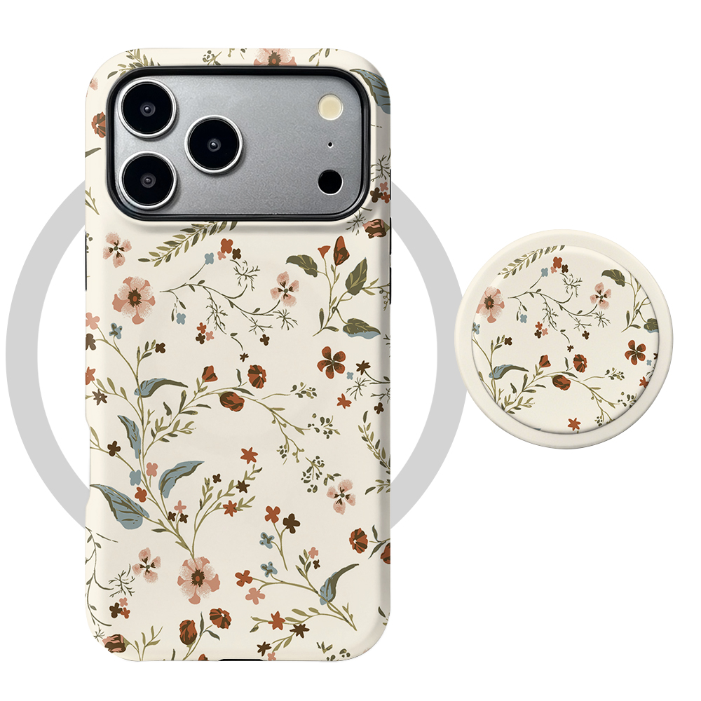 Huawei Nova 12 - เคสแม่เหล็กลายดอกไม้น่ารัก สำหรับ Huawei Nova 13 15