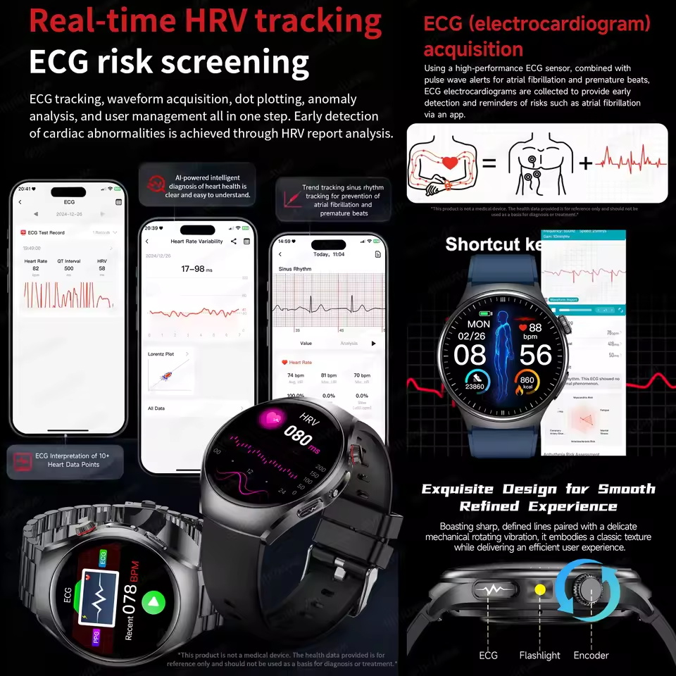 สมาร์ทวอทช์ ECG รุ่นใหม่ ตรวจว - Laser Distance Measure บทวิจารณ์และราคา