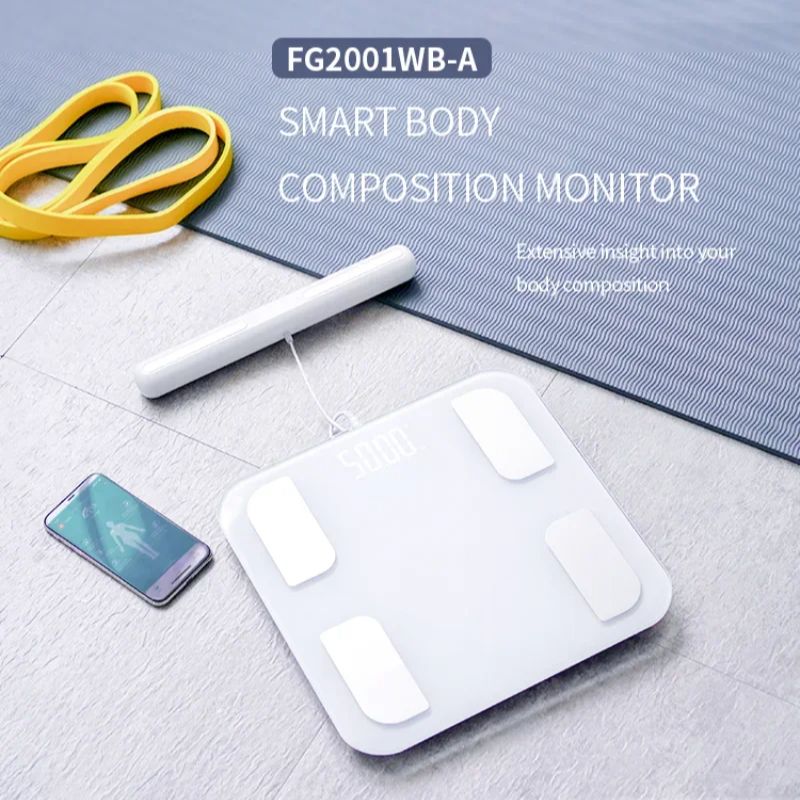 Fitdays สมาร์ท 8 อิเล็กโทรดระด - Body Fat Scale Smart บทวิจารณ์และราคา