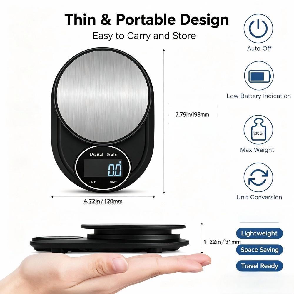 เครื่องชั่งดิจิตอลขนาดเล็กแบบพ - Electronics & Gadgets Starting With V บทวิจารณ์และราคา